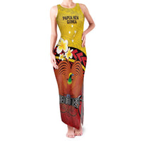 Papua New Guinea Independence Day Family Matching Tank Maxi Dress and Hawaiian Shirt Since 1975 Unity In Diversity