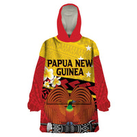 Papua New Guinea Independence Day Wearable Blanket Hoodie Since 1975 Unity In Diversity