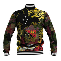 Papua New Guinea 50th Independence Anniversary Baseball Jacket Independen Stet bilong Papua Niu Gini LT14