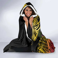 Papua New Guinea 50th Independence Anniversary Hooded Blanket Independen Stet bilong Papua Niu Gini LT14