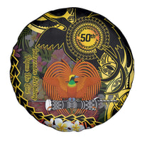 Papua New Guinea 50th Independence Anniversary Spare Tire Cover Independen Stet bilong Papua Niu Gini LT14