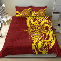 Personalised Tonga High School Bedding Set THS Tongan Ngatu Pattern - Polynesian Pride