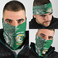 Personalised Liahona - Saineha High School Neck Gaiter Tongan Ngatu Pattern - Polynesian Pride