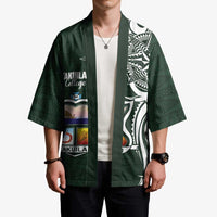 Personalised Tonga Takuilau College Kimono Est 1975 Tongan Ngatu Pattern - Polynesian Pride