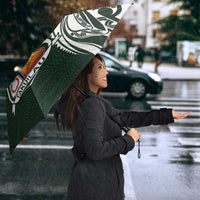 Personalised Tonga Takuilau College Umbrella Est 1975 Tongan Ngatu Pattern - Polynesian Pride