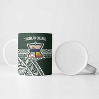 Personalised Tonga Takuilau College Ceramic Mug 50th Anniversary Ngatu Kupesi - Polynesian Pride