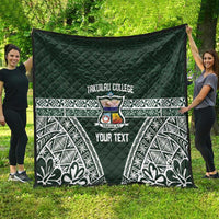 Personalised Tonga Takuilau College Quilt 50th Anniversary Ngatu Kupesi - Polynesian Pride