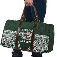 Personalised Tonga Takuilau College Travel Bag 50th Anniversary Ngatu Kupesi - Polynesian Pride