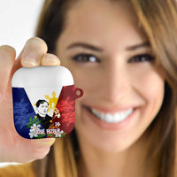 Philippines Rizal Day AirPods Case Filipino Sampaguita Grunge Style - Polynesian Pride