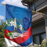 Philippines Rizal Day Garden Flag Filipino Motto Stella Polynesian Pattern - Polynesian Pride