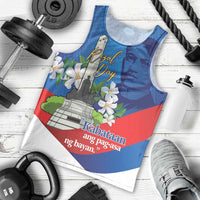 Philippines Rizal Day Men Tank Top Filipino Motto Stella Polynesian Pattern - Polynesian Pride