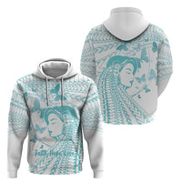 Polynesia Cervical Cancer Awareness Month Hoodie Polynesian Women Faith Hope Love! LT14 - Polynesian Pride