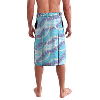 Blue Hawaii Palaka Honohono Pikake Lavalava Hawaiian Orchid Lei Polynesian Pattern - Polynesian Pride