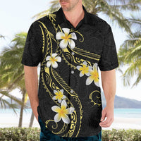Polynesia Tattoo With Plumeria Hawaiian Shirt Elegant Vibes
