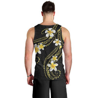 Polynesia Tattoo With Plumeria Men Tank Top Elegant Vibes