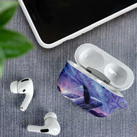 New Zealand Matariki Humpback Whale AirPods Case Paikea Maori New Year Purple Galaxy