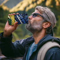 Halo Olaketa Solomon Islands Tapa Pattern 4 in 1 Can Cooler Tumbler