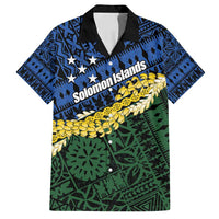 Halo Olaketa Solomon Islands Tapa Pattern Family Matching Off Shoulder Short Dress and Hawaiian Shirt