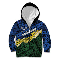 Halo Olaketa Solomon Islands Tapa Pattern Kid Hoodie