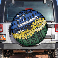 Halo Olaketa Solomon Islands Tapa Pattern Spare Tire Cover