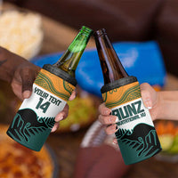 AUNZ Rugby Custom 4 in 1 Can Cooler Tumbler Australia Kangaroo New Zealand Silver Fern - Polynesian Pride