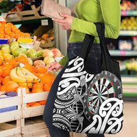 New Zealand Darts Grocery Bag Aotearoa Maori Its In My DNA Black - Polynesian Pride