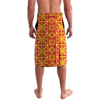 Kahili Quilt Hawaii Lavalava Tropical Flower Seamless Half Style