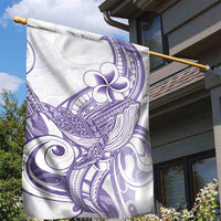 Purple Hawaii Garden Flag Humpback Whale Tattoo Polynesian Tribal Ocean Vibes