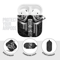 Tiki Drum Hawaii AirPods Case Hawaiian Kakau Tattoo Style