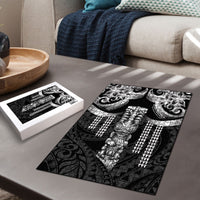 Tiki Drum Hawaii Puzzle Hawaiian Kakau Tattoo Style