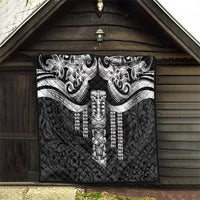 Tiki Drum Hawaii Quilt Hawaiian Kakau Tattoo Style