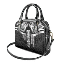 Tiki Drum Hawaii Shoulder Handbag Hawaiian Kakau Tattoo Style