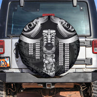 Tiki Drum Hawaii Spare Tire Cover Hawaiian Kakau Tattoo Style