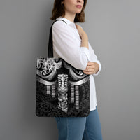 Tiki Drum Hawaii Tote Bag Hawaiian Kakau Tattoo Style