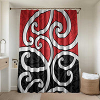 New Zealand Bathroom Set Maori Koru Tino Rangatiratanga Color - Polynesian Pride