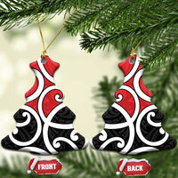 New Zealand Ceramic Ornament Maori Koru Tino Rangatiratanga Color - Polynesian Pride