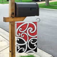 New Zealand Garden Flag Maori Koru Tino Rangatiratanga Color - Polynesian Pride
