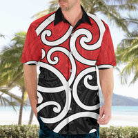 New Zealand Hawaiian Shirt Maori Koru Tino Rangatiratanga Color - Polynesian Pride