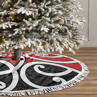 New Zealand Tree Skirt Maori Koru Tino Rangatiratanga Color - Polynesian Pride