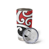 New Zealand Tumbler Cup Maori Koru Tino Rangatiratanga Color - Polynesian Pride