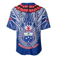 Custom Samoa Rugby Baseball Jersey 2023 Go Manu Samoa With Ula Fala Style LT14 - Polynesian Pride
