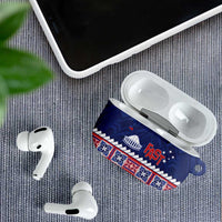 Personalised FAST Samoa Siapo AirPods Case Teuila Flowers Samoan Pattern LT14 - Polynesian Pride