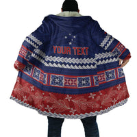 Personalised FAST Samoa Siapo Cloak Teuila Flowers Samoan Pattern - Polynesian Pride