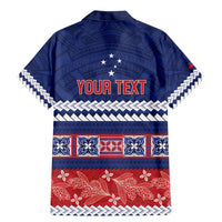 Personalised FAST Samoa Siapo Family Matching Mermaid Dress and Hawaiian Shirt Teuila Flowers Samoan Pattern - Polynesian Pride