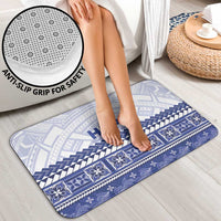 HRPP Samoa Siapo Bathroom Set Teuila Flowers Samoan Pattern - Polynesian Pride