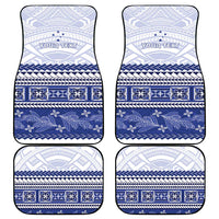 Personalised HRPP Samoa Siapo Car Mats Teuila Flowers Samoan Pattern LT14 - Polynesian Pride