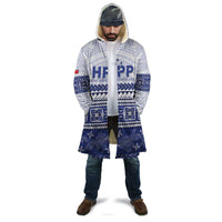 Personalised HRPP Samoa Siapo Cloak Teuila Flowers Samoan Pattern - Polynesian Pride