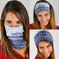 HRPP Samoa Siapo Neck Gaiter Teuila Flowers Samoan Pattern - Polynesian Pride