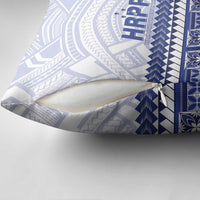 HRPP Samoa Siapo Pillow Cover Teuila Flowers Samoan Pattern - Polynesian Pride