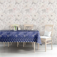HRPP Samoa Siapo Tablecloth Teuila Flowers Samoan Pattern LT14 - Polynesian Pride